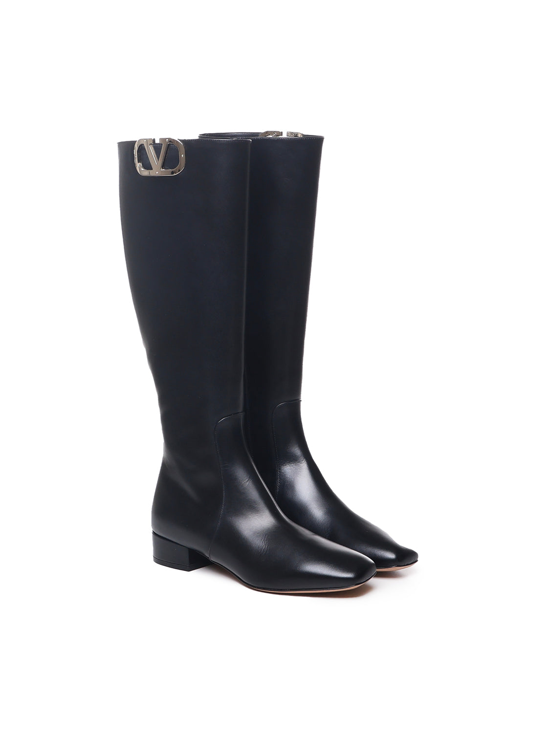 Valentino Garavani Boots Black Calfskin