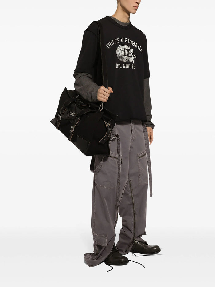 Girocollo Grey Cotton | Maglia