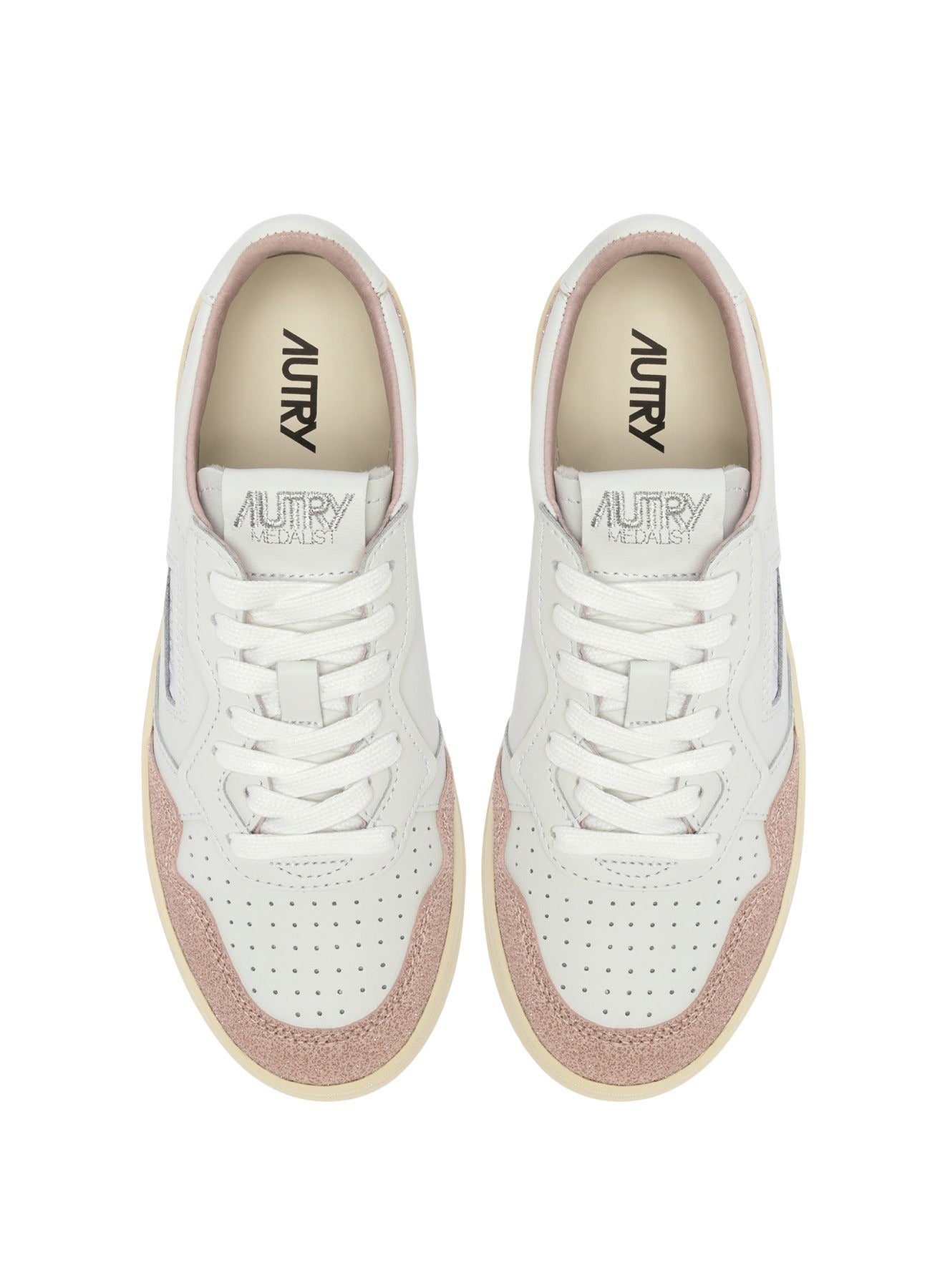 Medalist Low Soflea Spk Wht Memory White Cow Leather + Calf Shoe