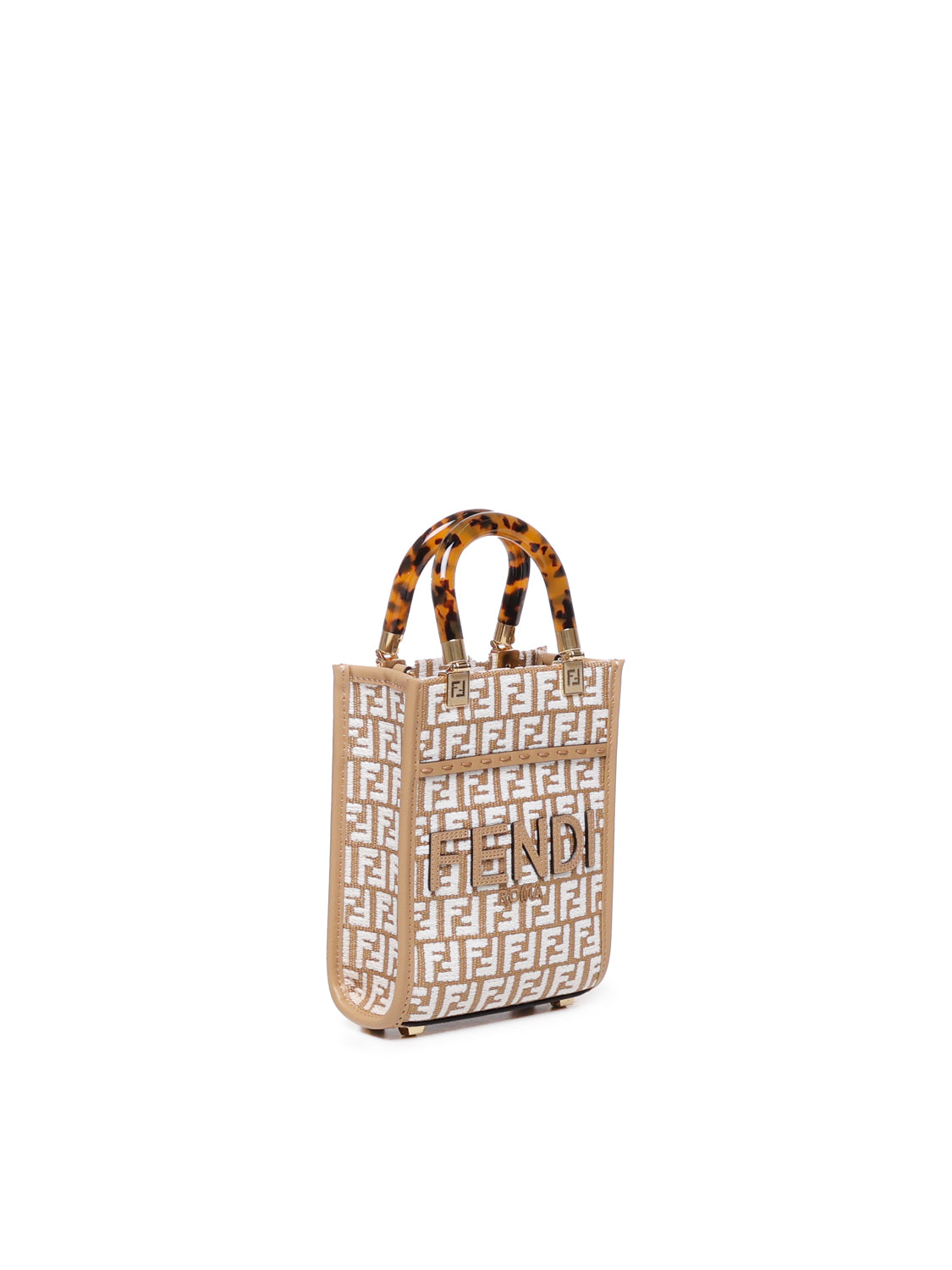 Fendi Bags Beige, White Polyamide