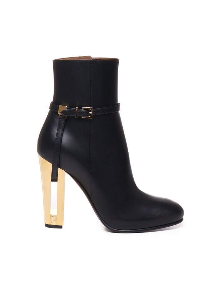 Fendi Boots Black Calfskin