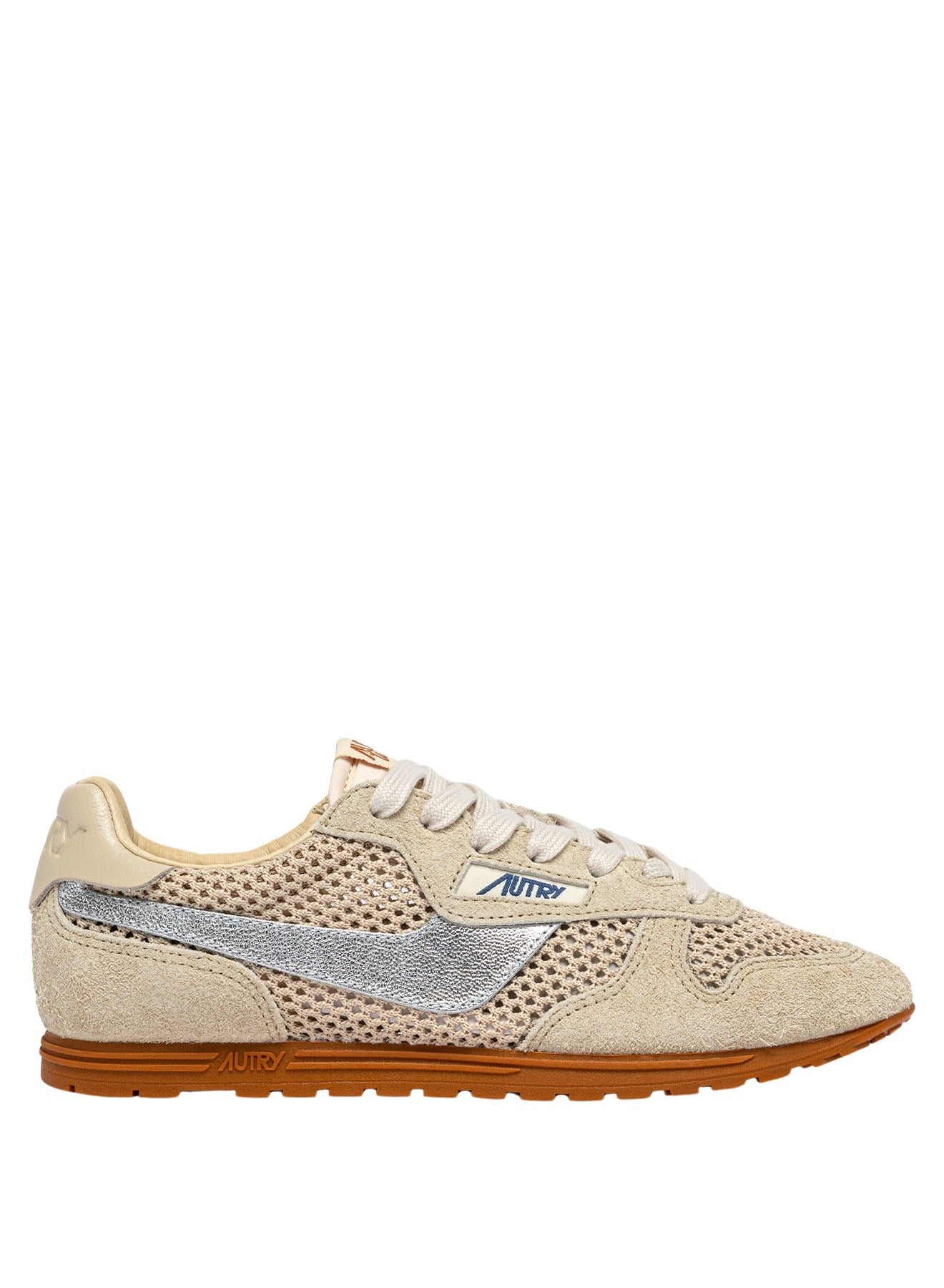 Windspin Low Knit Suelea Snd Silv Brown Shoe
