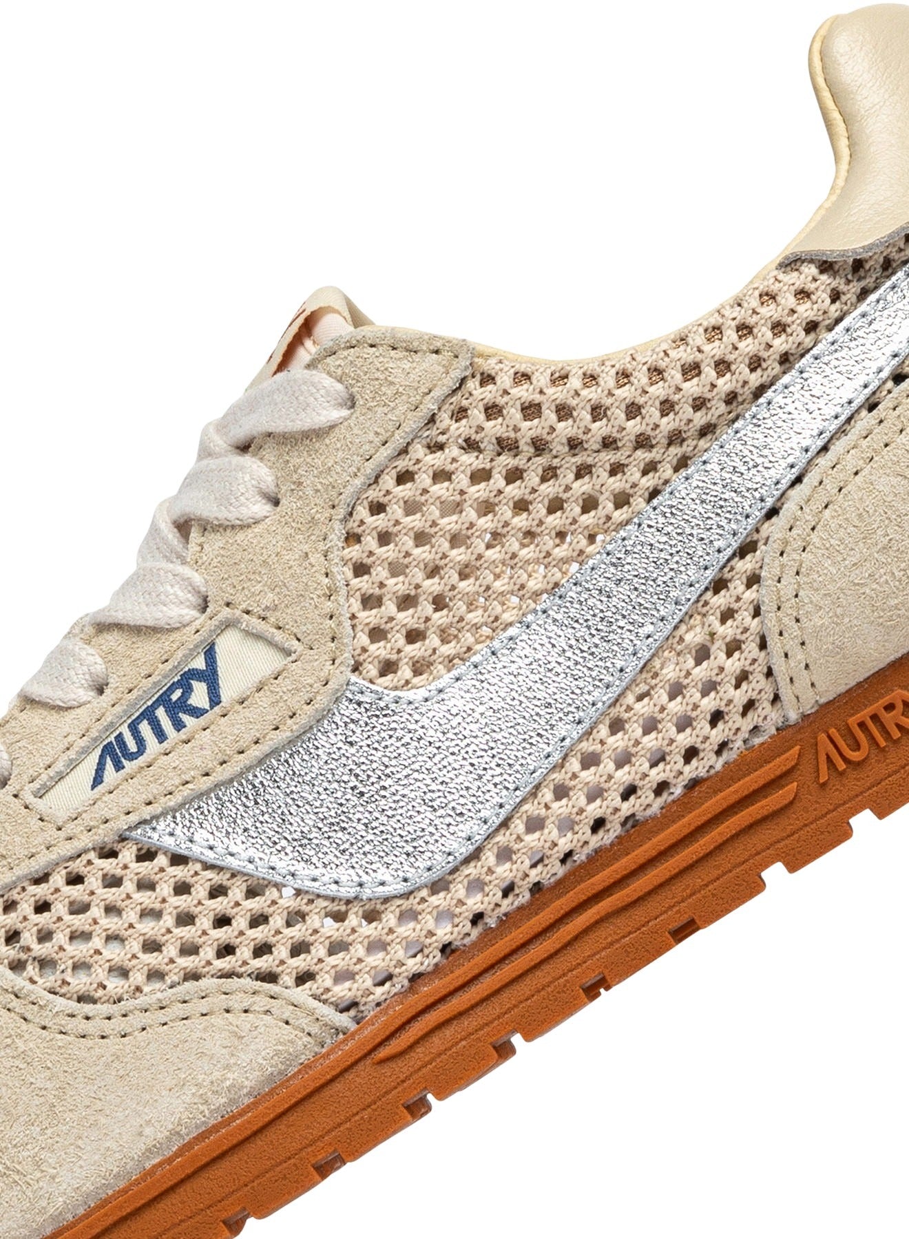 Windspin Low Knit Suelea Snd Silv Brown Shoe