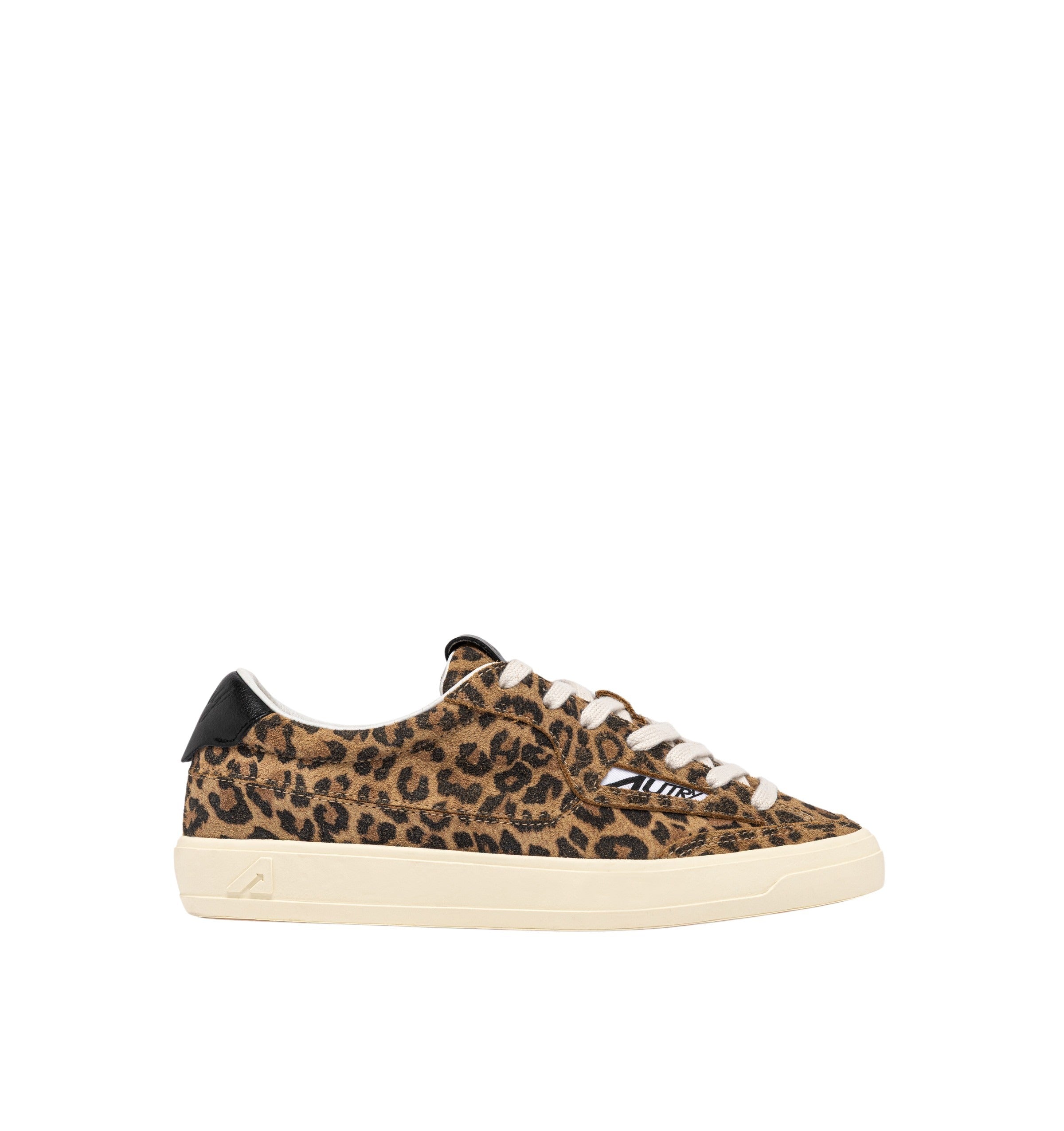 Windscape Low Suede Leoprint Leop Black Brown Shoe