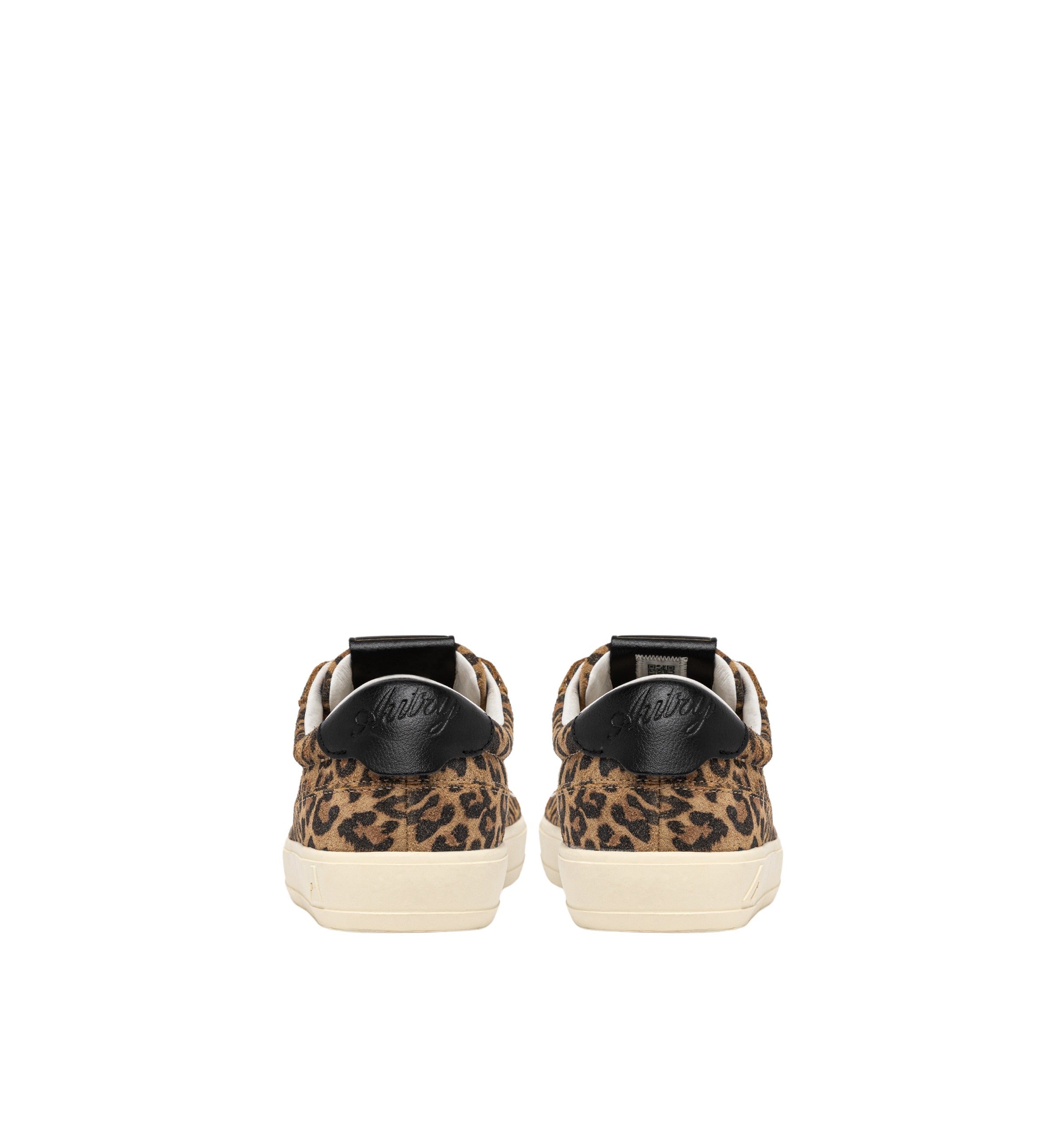 Windscape Low Suede Leoprint Leop Black Brown Shoe