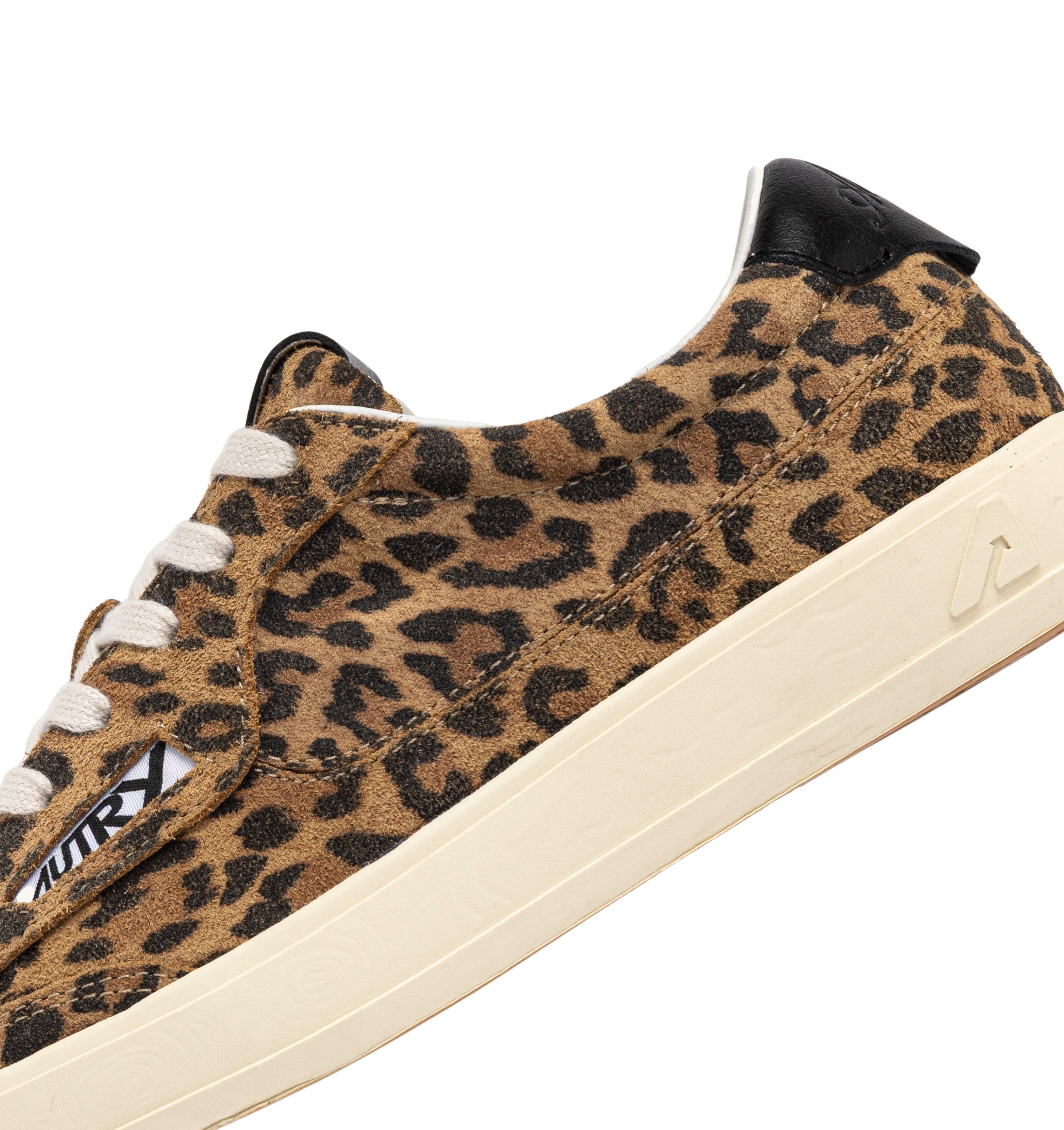 Windscape Low Suede Leoprint Leop Black Brown Shoe