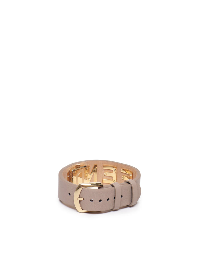 Fendi Bijoux Grey Calfskin