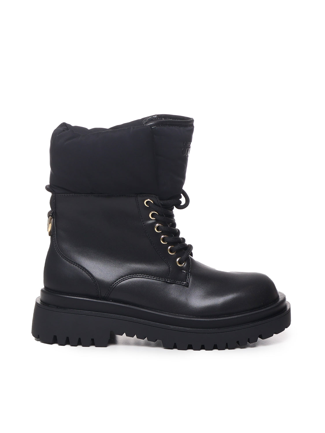 Versace Jeans Couture Boots Black Poliurethane Polyamide