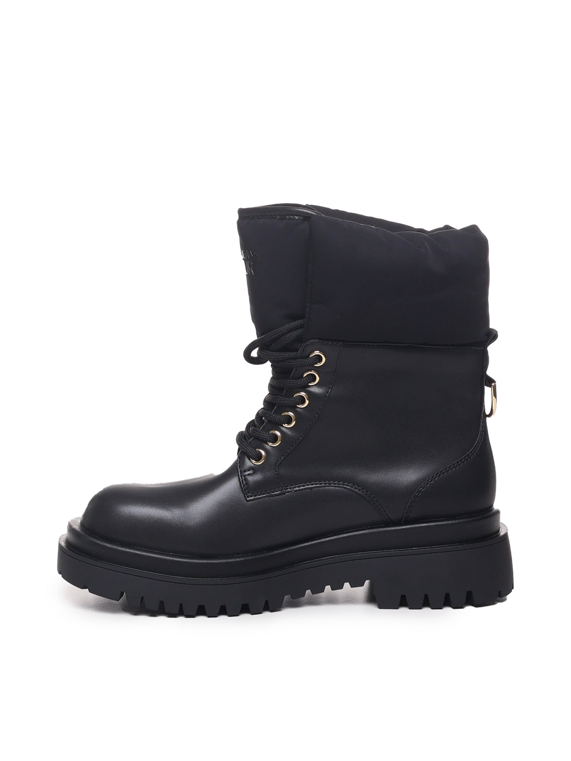 Versace Jeans Couture Boots Black Poliurethane Polyamide