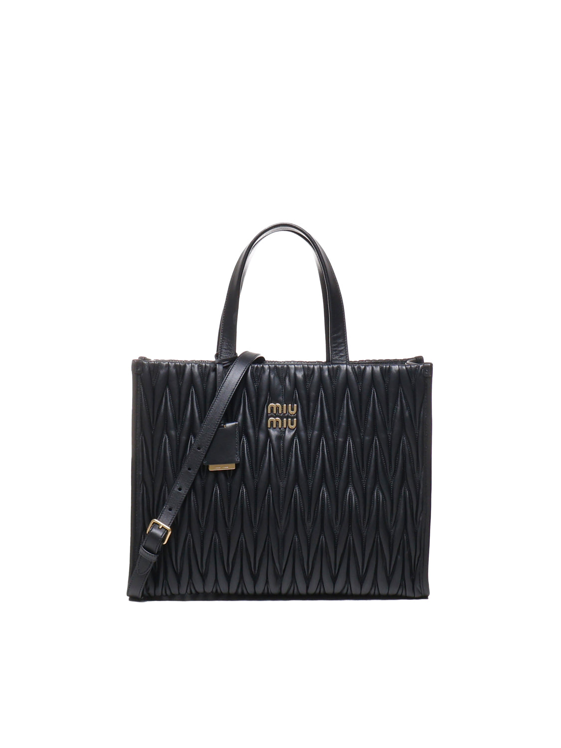Miu Bags Black Lambskin