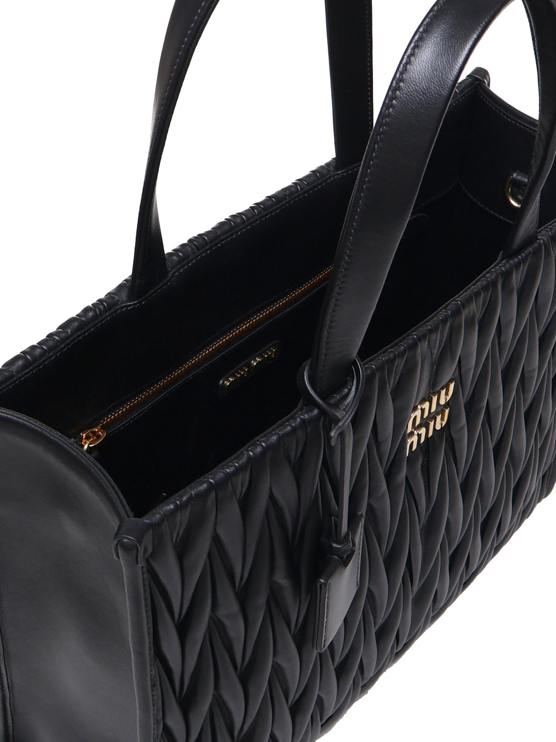 Miu Bags Black Lambskin