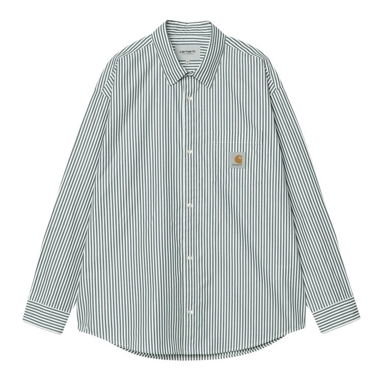 L-S Daldry Shirt Multicolour Cotton Poplin