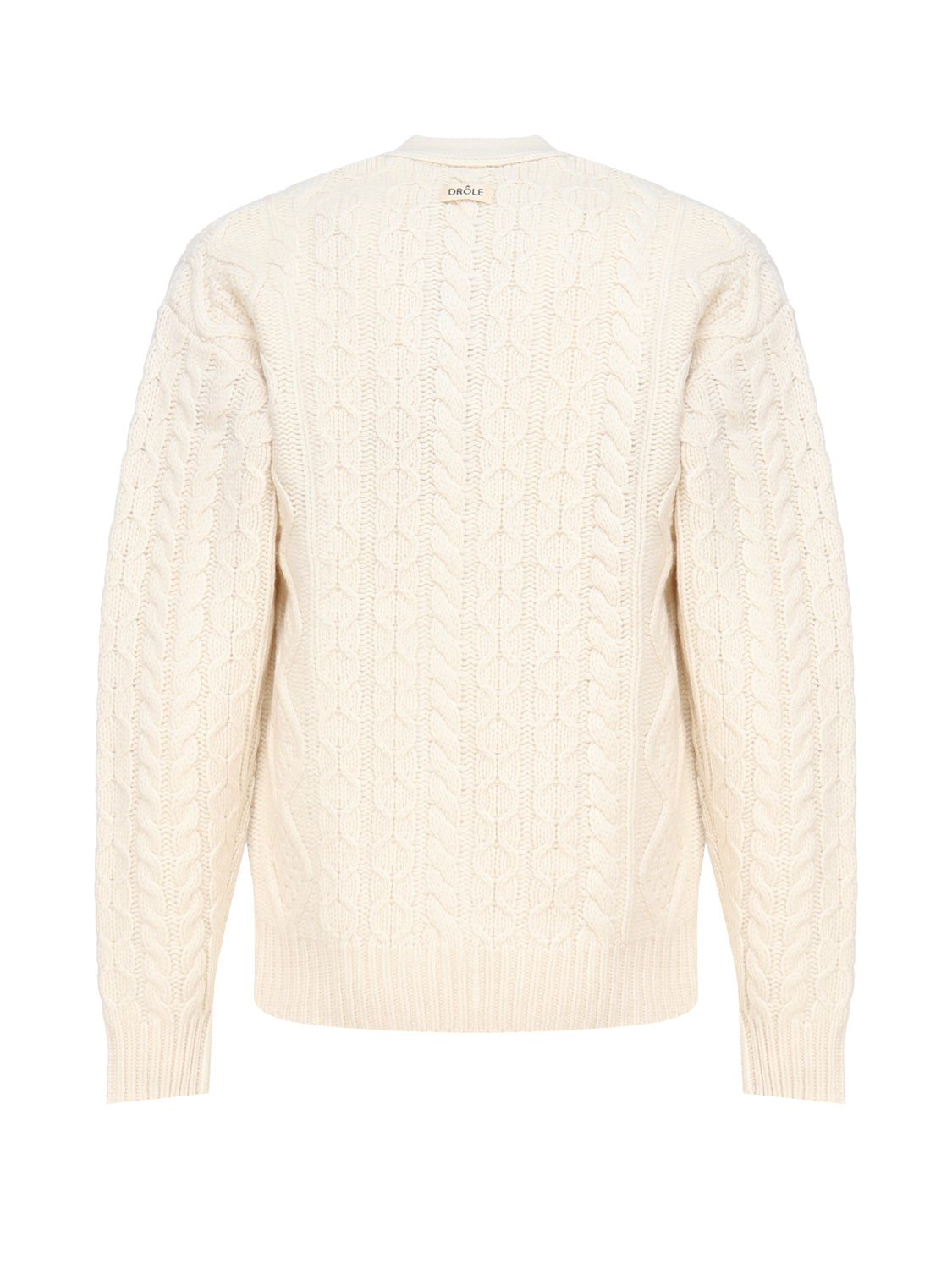 Drole De Monsieur Sweaters White Wool
