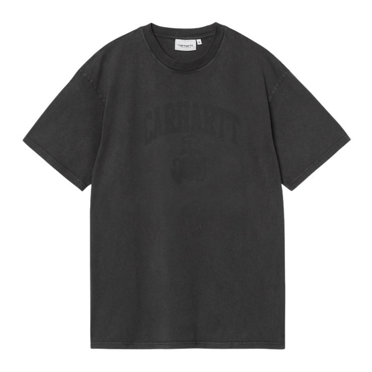 S-s Faded Pond Corps T-shirt Black Organic Cotton Single Jersey Tshirt
