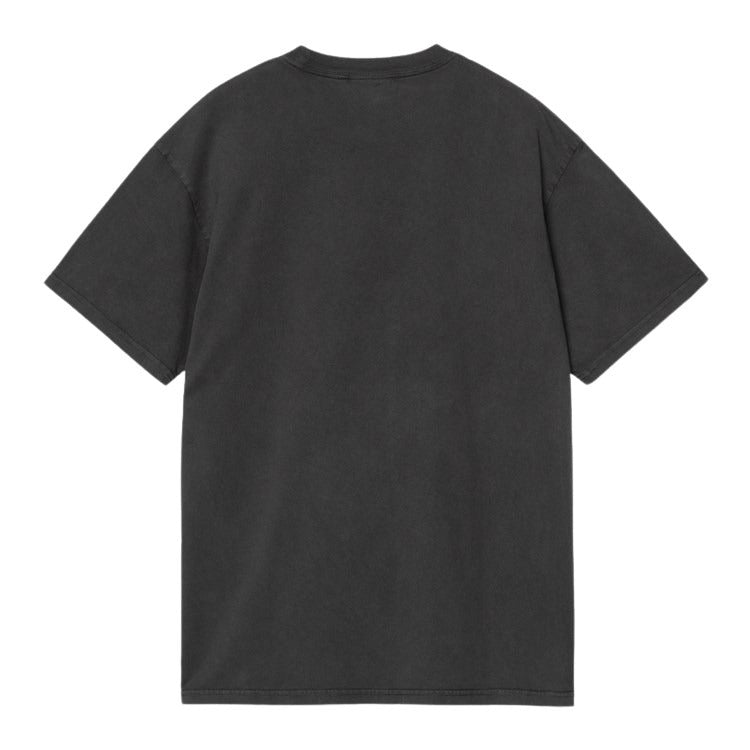 S-s Faded Pond Corps T-shirt Black Organic Cotton Single Jersey Tshirt