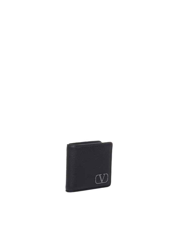 Valentino Garavani Wallets Black Calfskin