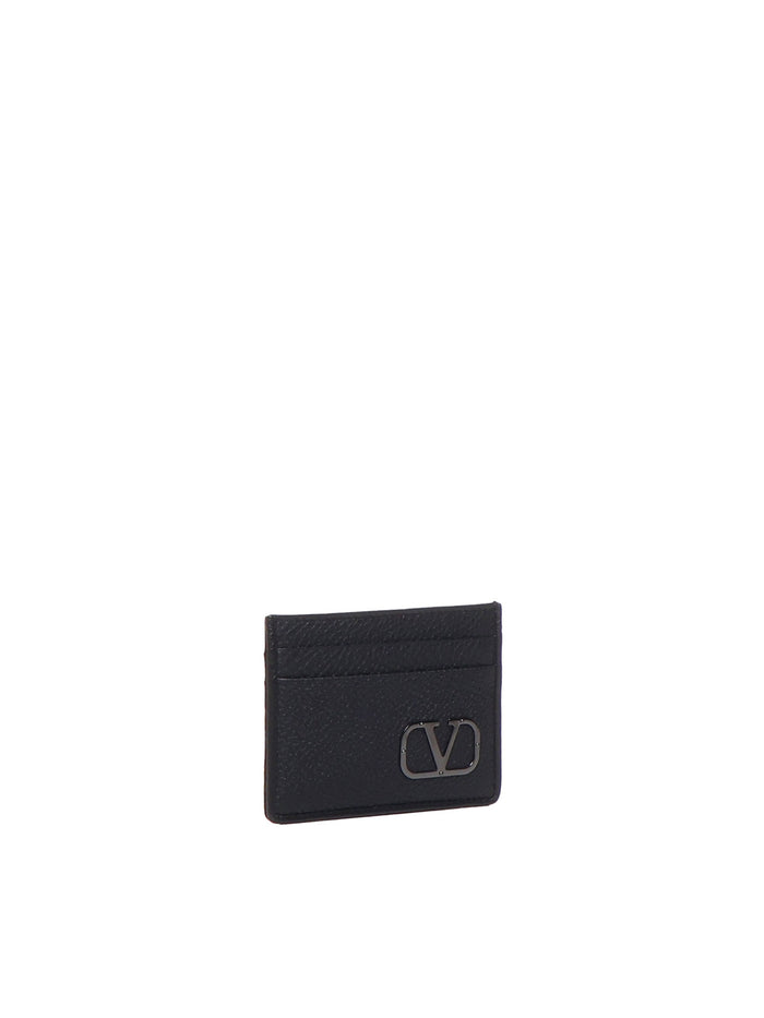 Valentino Garavani Wallets Black Calfskin