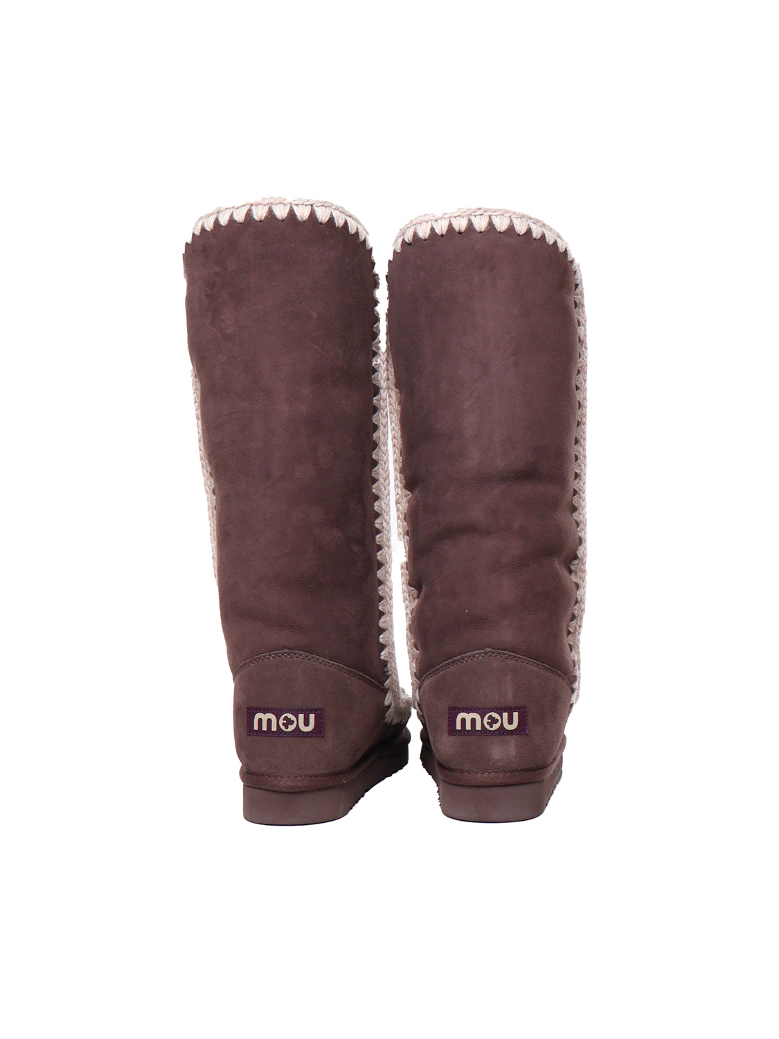 Mou Boots Dark Brown Sheepskin