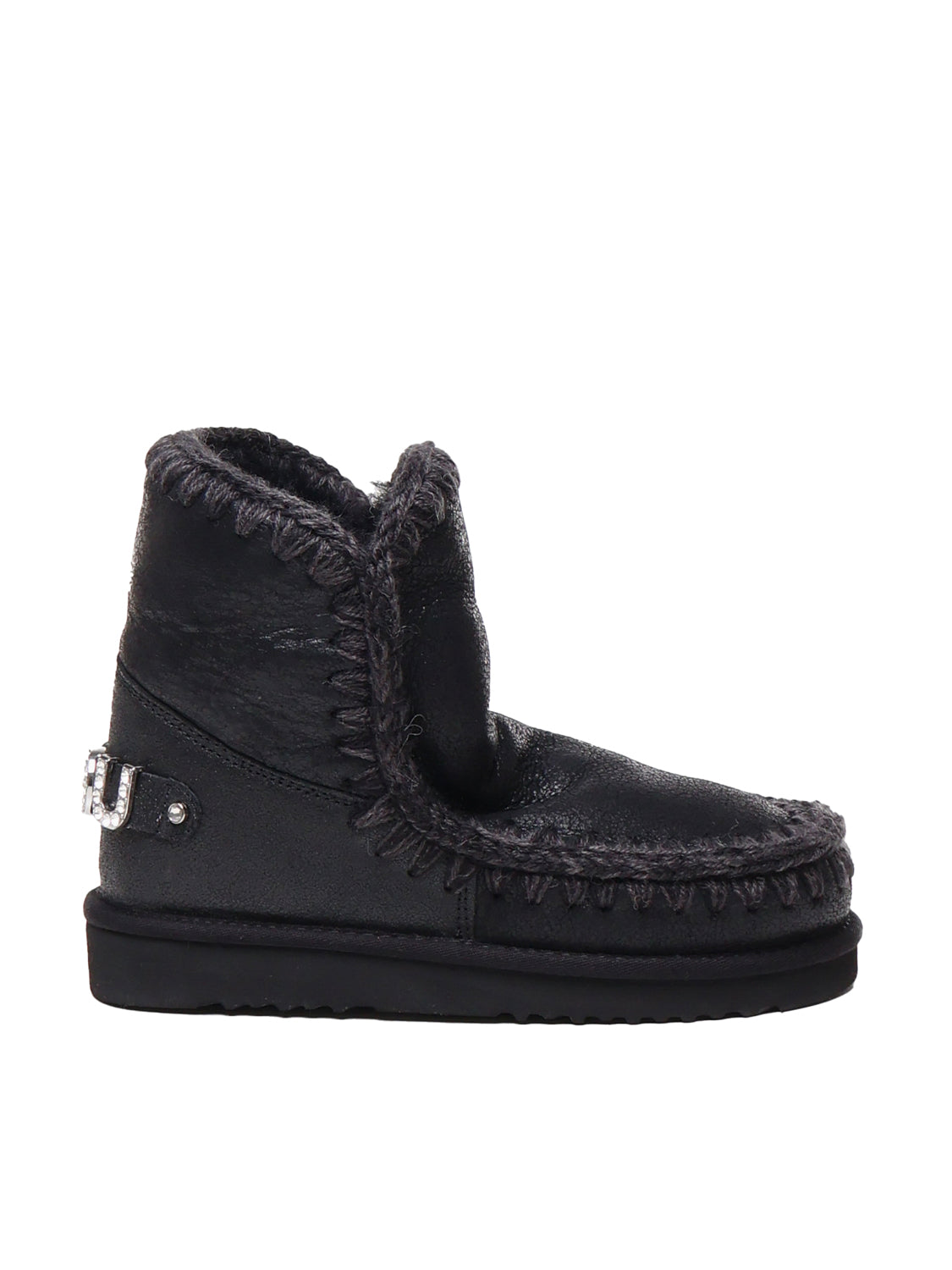 Mou Boots Grey Sheepskin