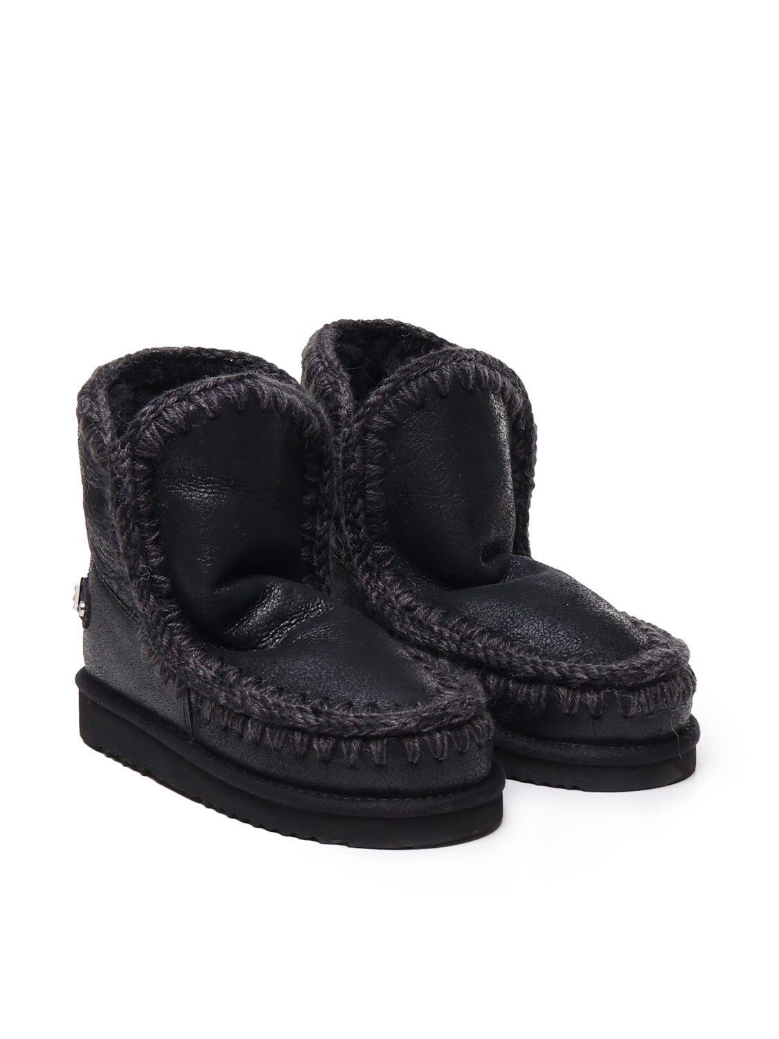 Mou Boots Grey Sheepskin