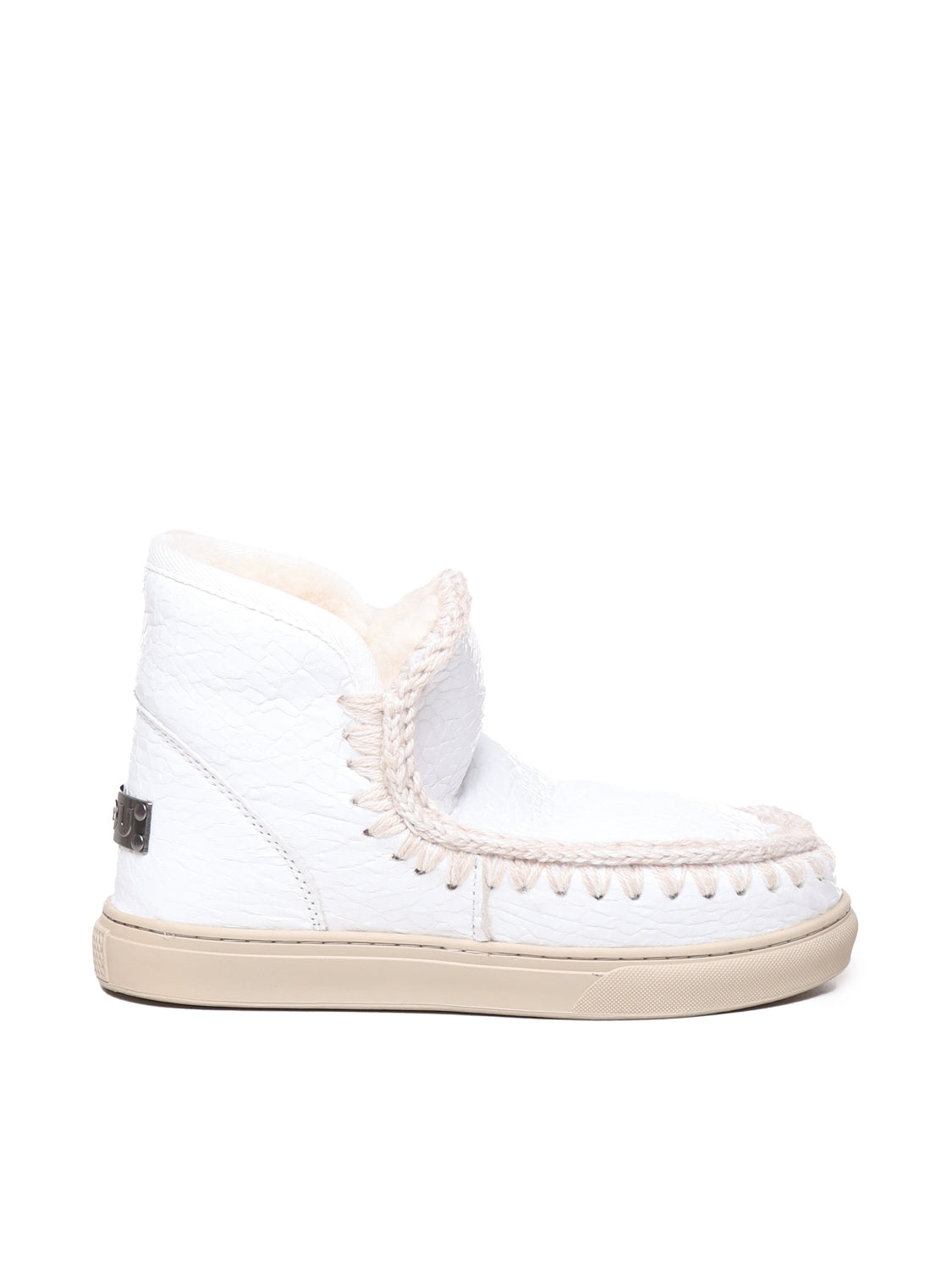 Mou Boots White Sheepskin