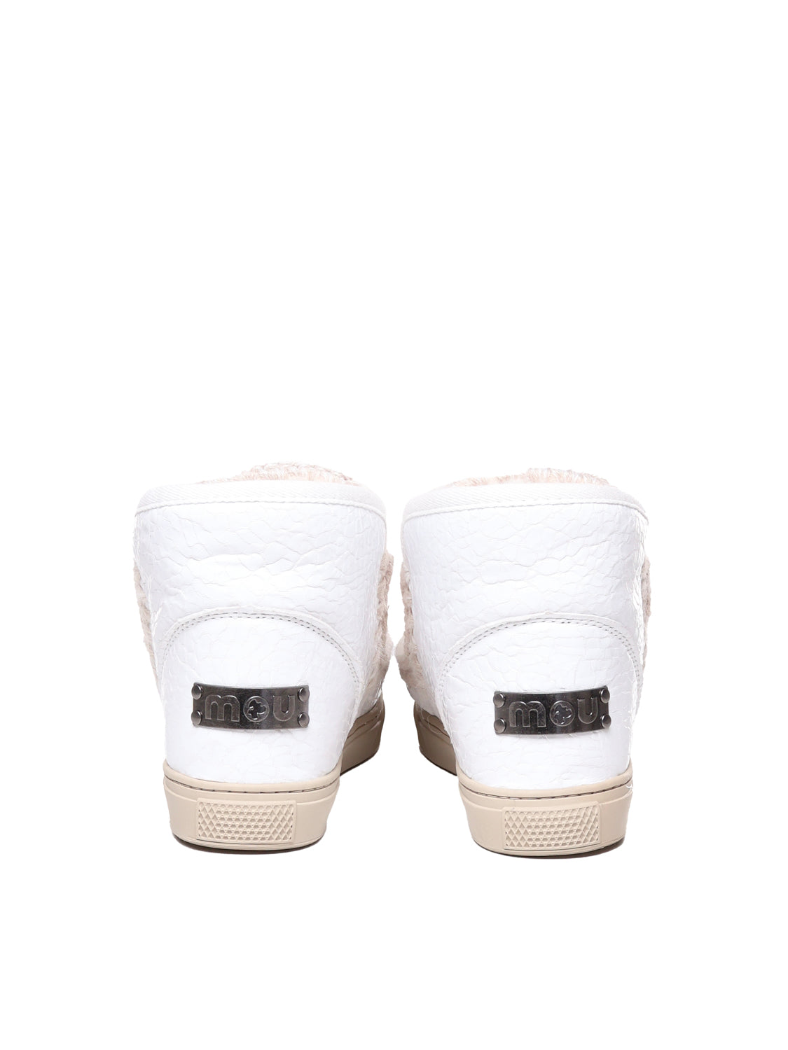 Mou Boots White Sheepskin