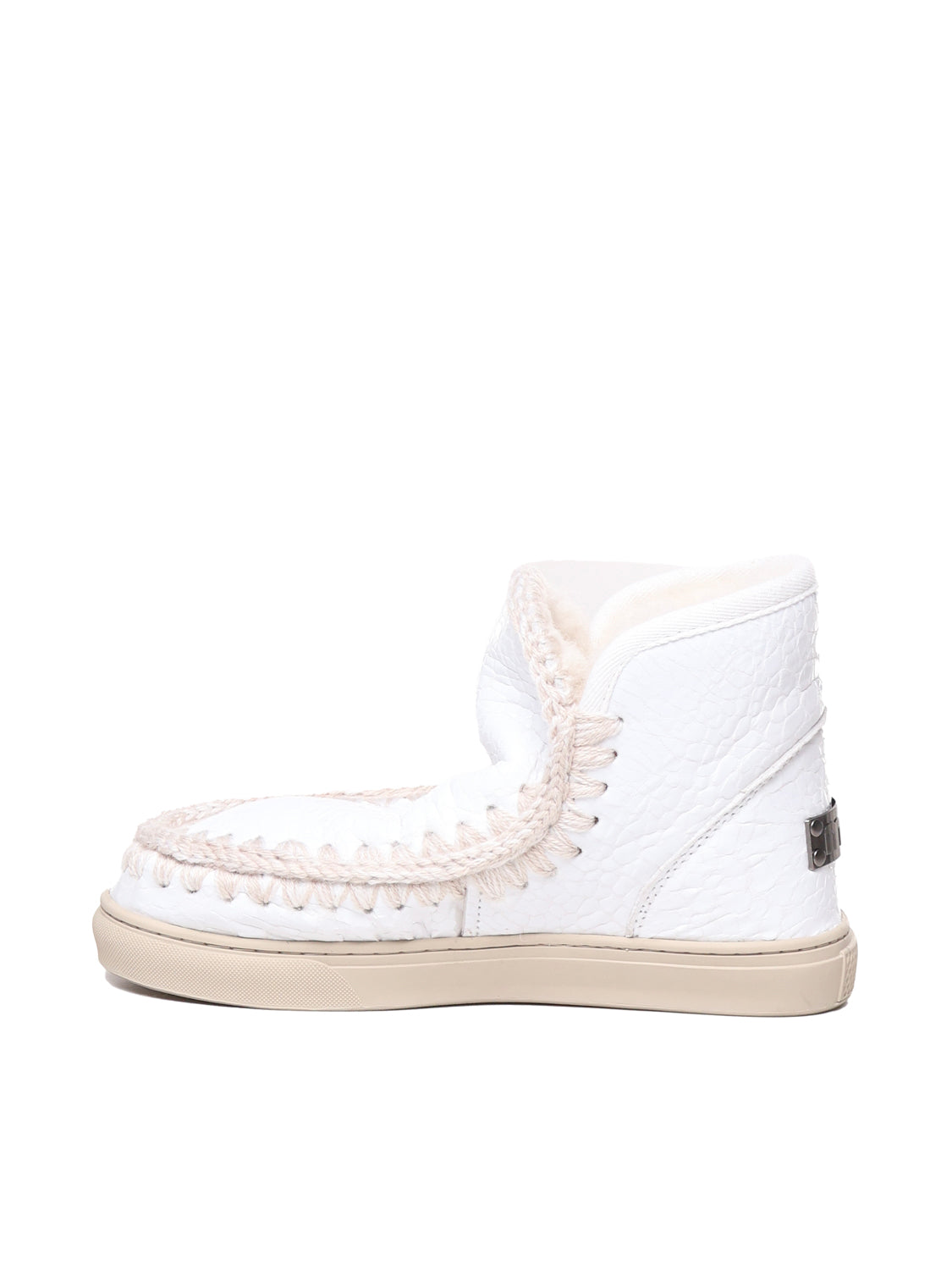 Mou Boots White Sheepskin