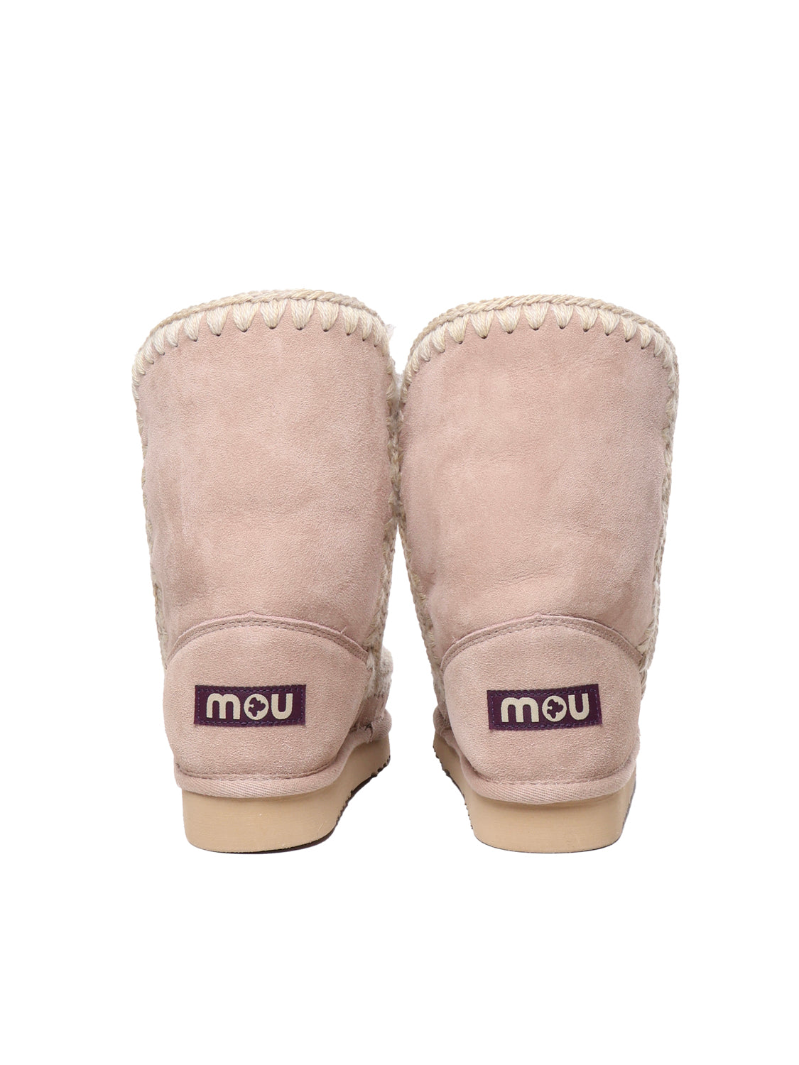 Mou Boots Beige Suede