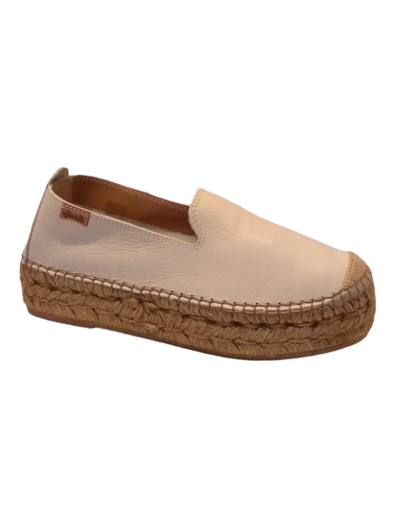 Napa Metal Merce Doble Tostado Nude & Neutrals Calf Leather Shoe