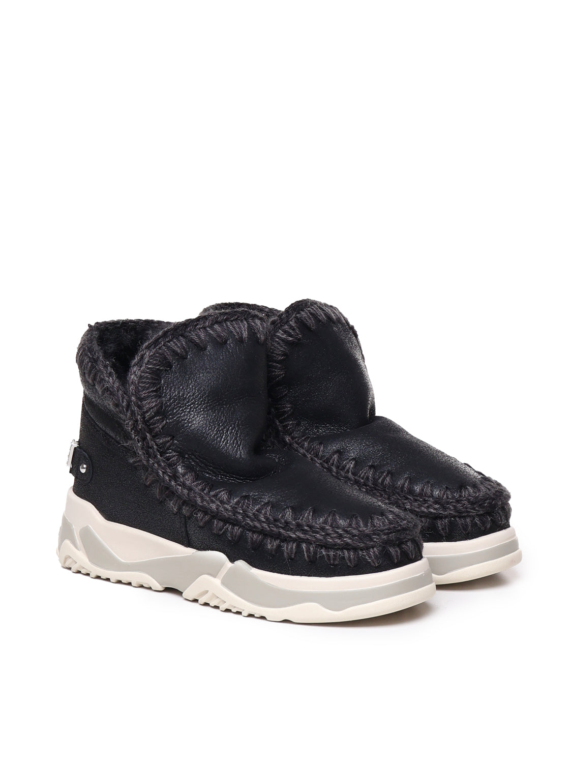 Mou Boots Grey Sheepskin