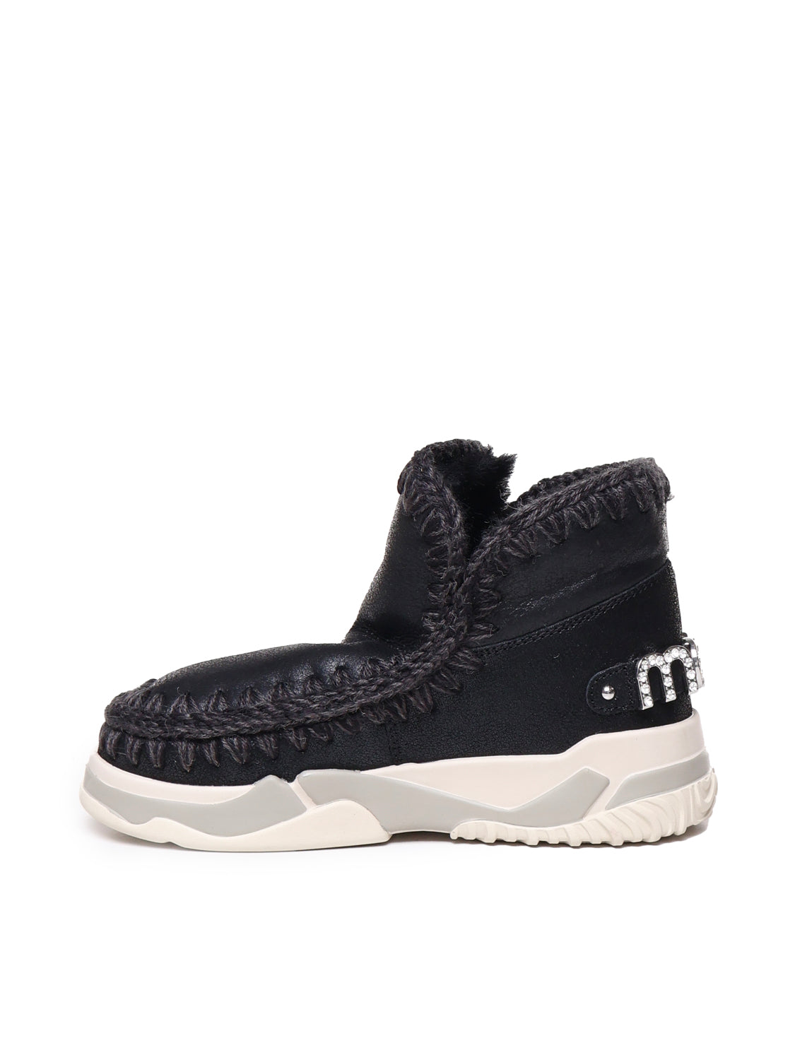 Mou Boots Grey Sheepskin