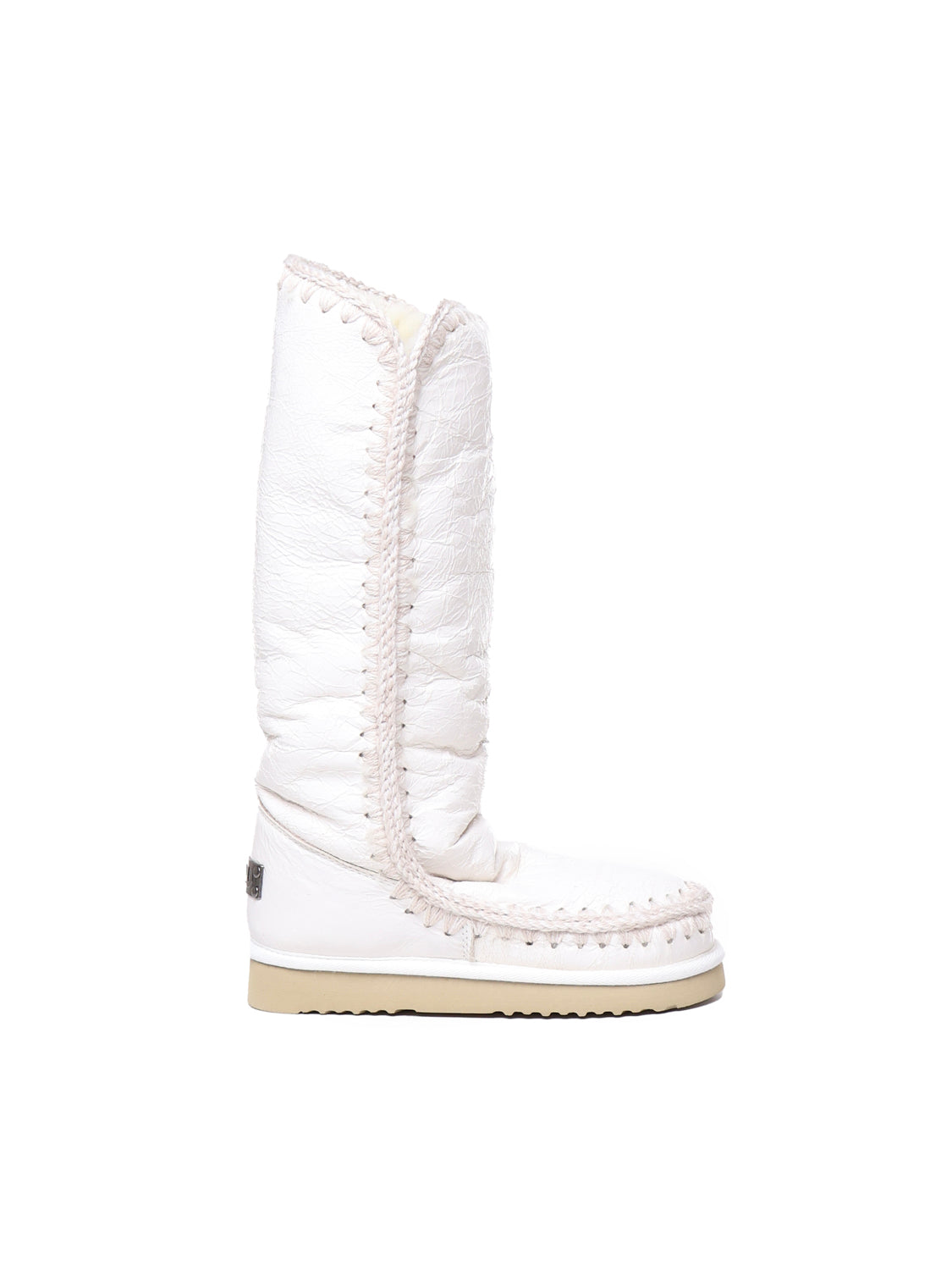Mou Boots White Sheepskin