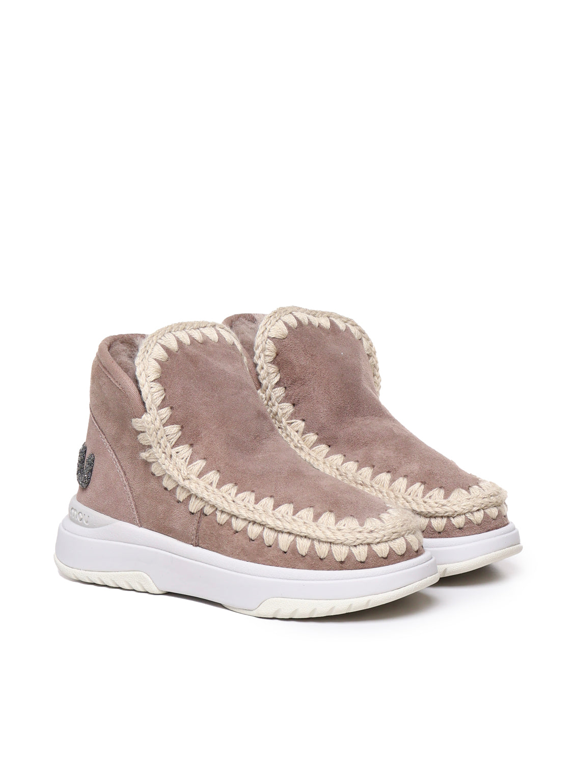 Mou Boots Greige Sheepskin