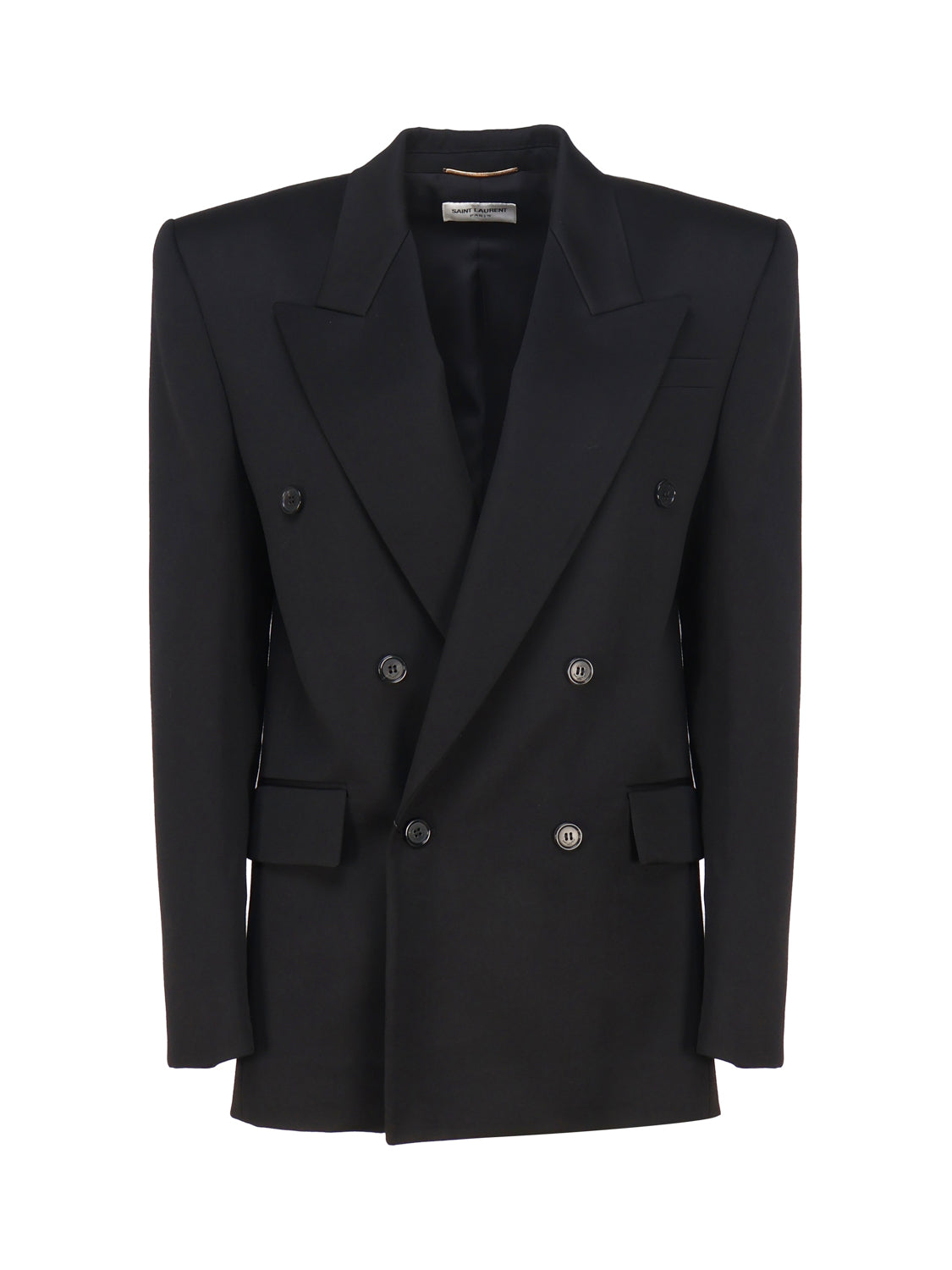 Saint Laurent Jackets Black Wool