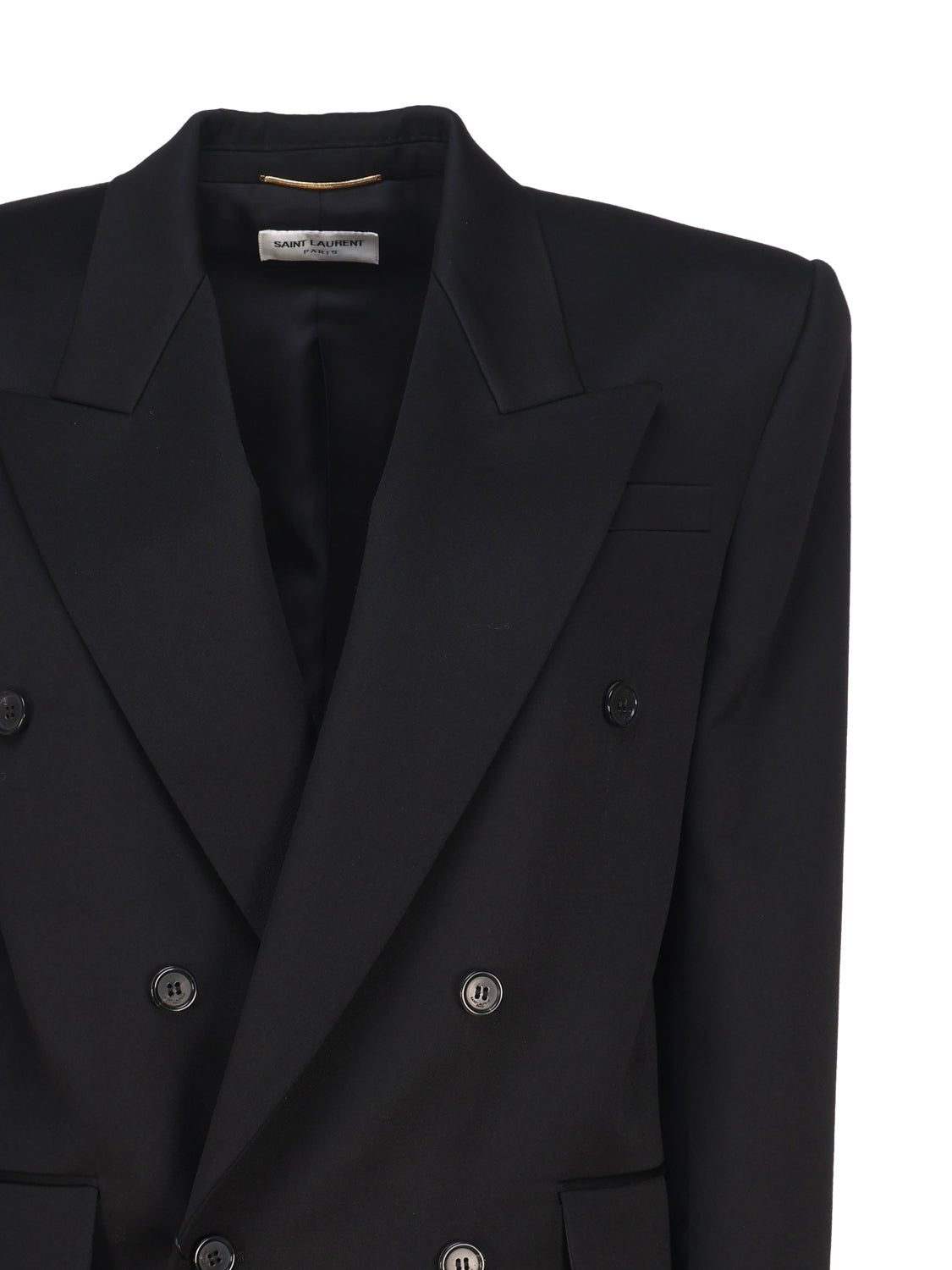 Saint Laurent Jackets Black Wool