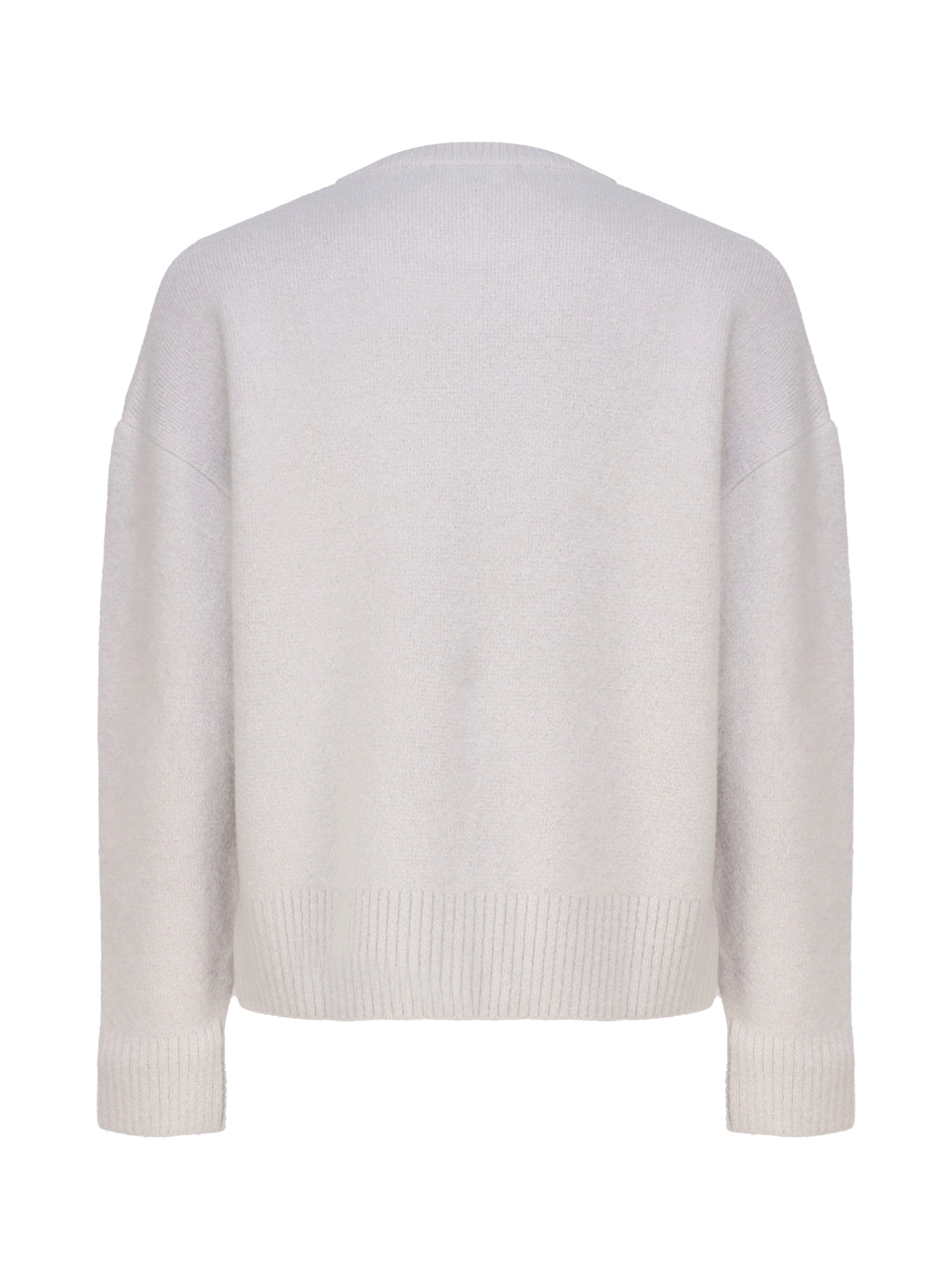 Ami Paris Sweaters Grey Wool