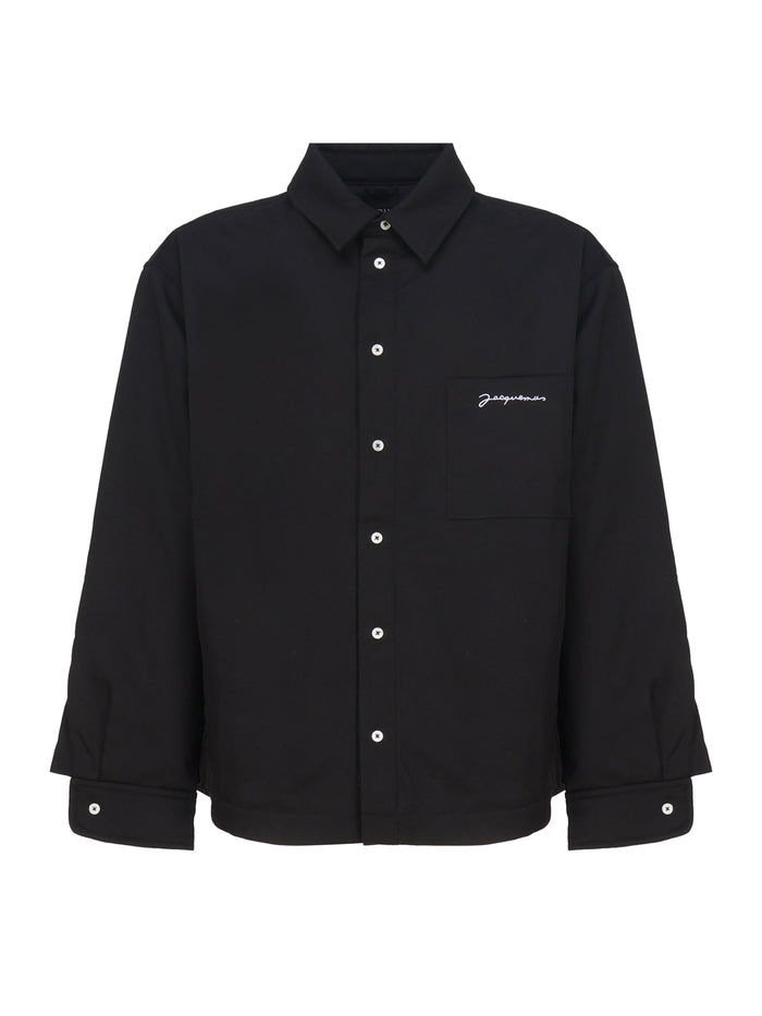 Jacquemus Shirts Black Virgin Wool