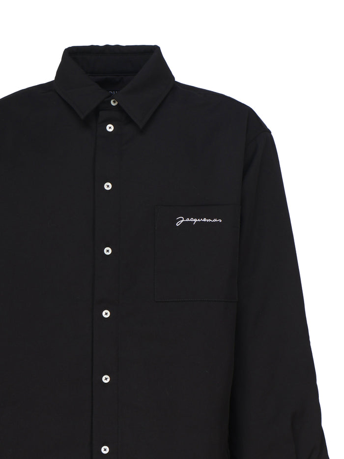 Jacquemus Shirts Black Virgin Wool