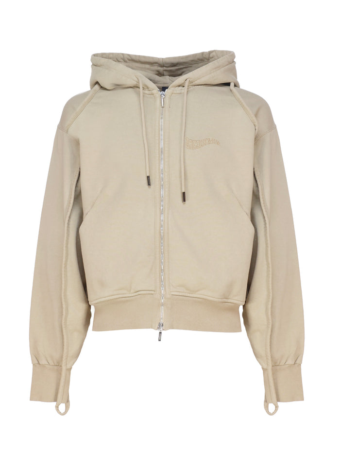 Jacquemus Sweaters Beige Cotton
