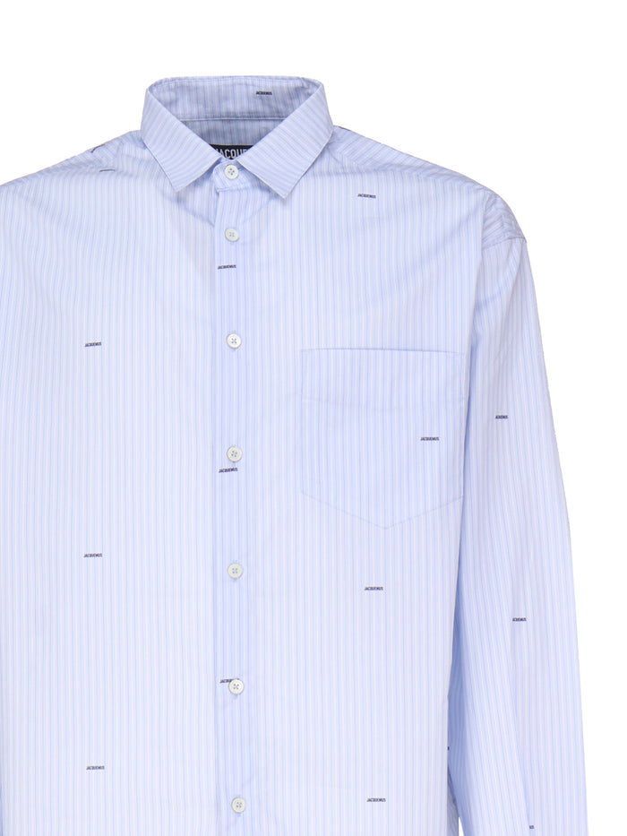 Jacquemus Shirts Blue Cotton
