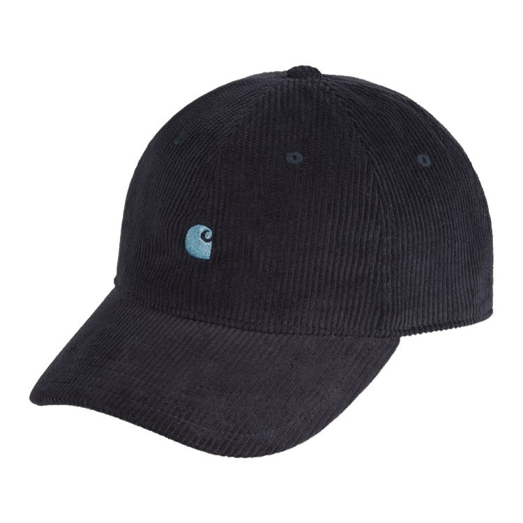 Harlem Cap Blue Cotton Corduroy Hat