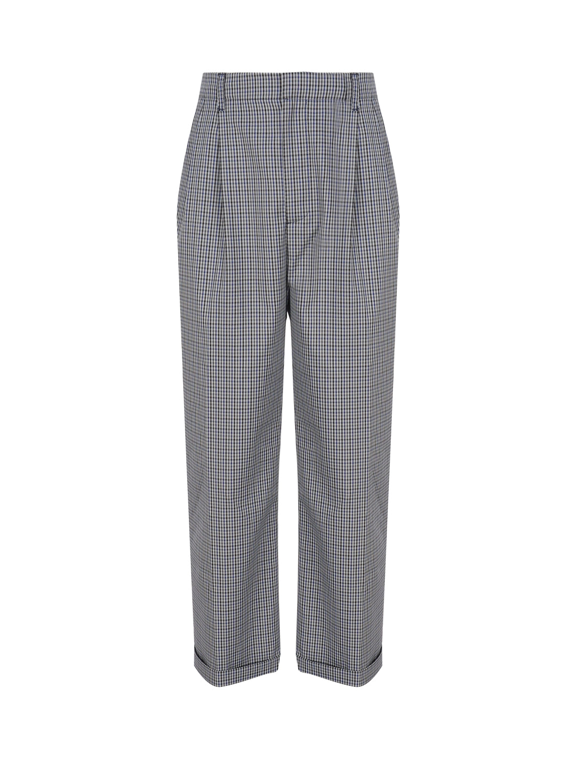 Marni Trousers Neptune Wool