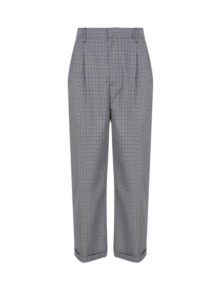Marni Trousers Neptune Wool