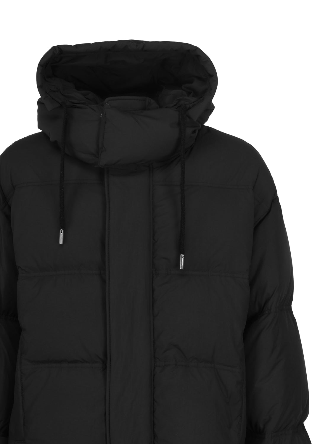 Ami Paris Coats Black Nylon