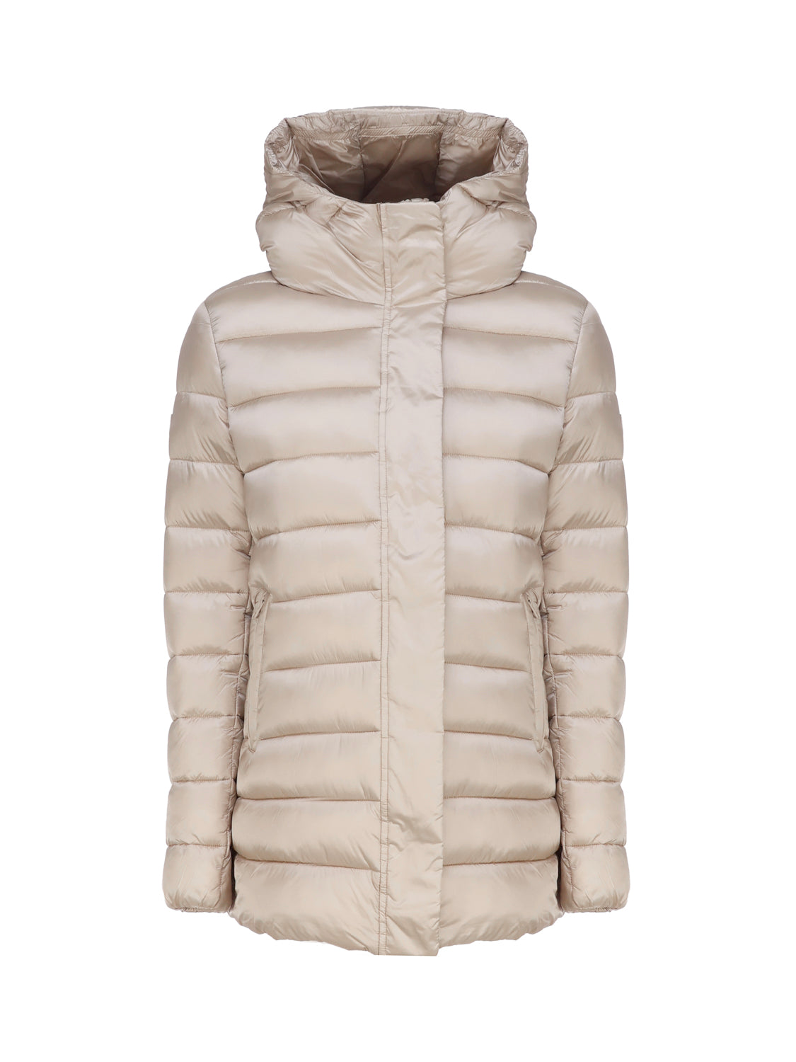 Save The Duck Coats Shell Beige Nylon