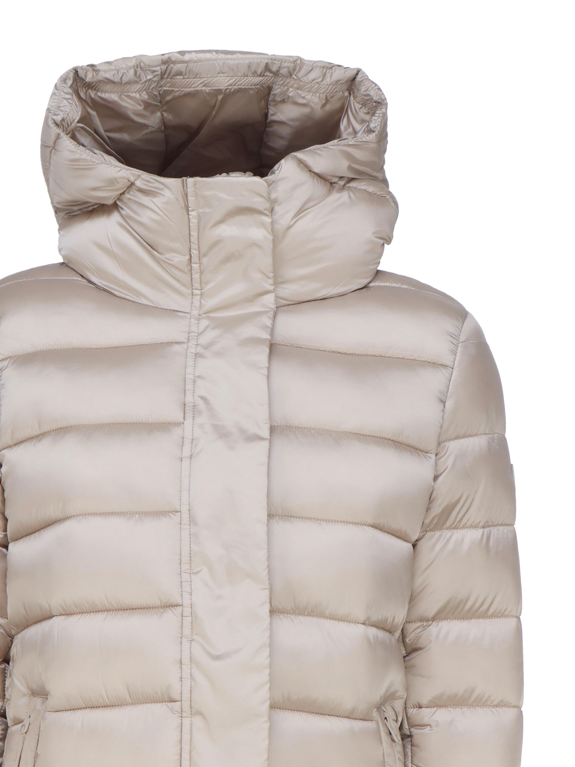 Save The Duck Coats Shell Beige Nylon