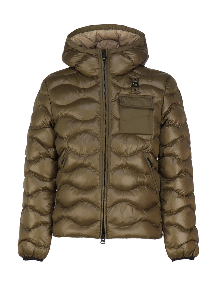 Blauer Coats Olive Green Nylon