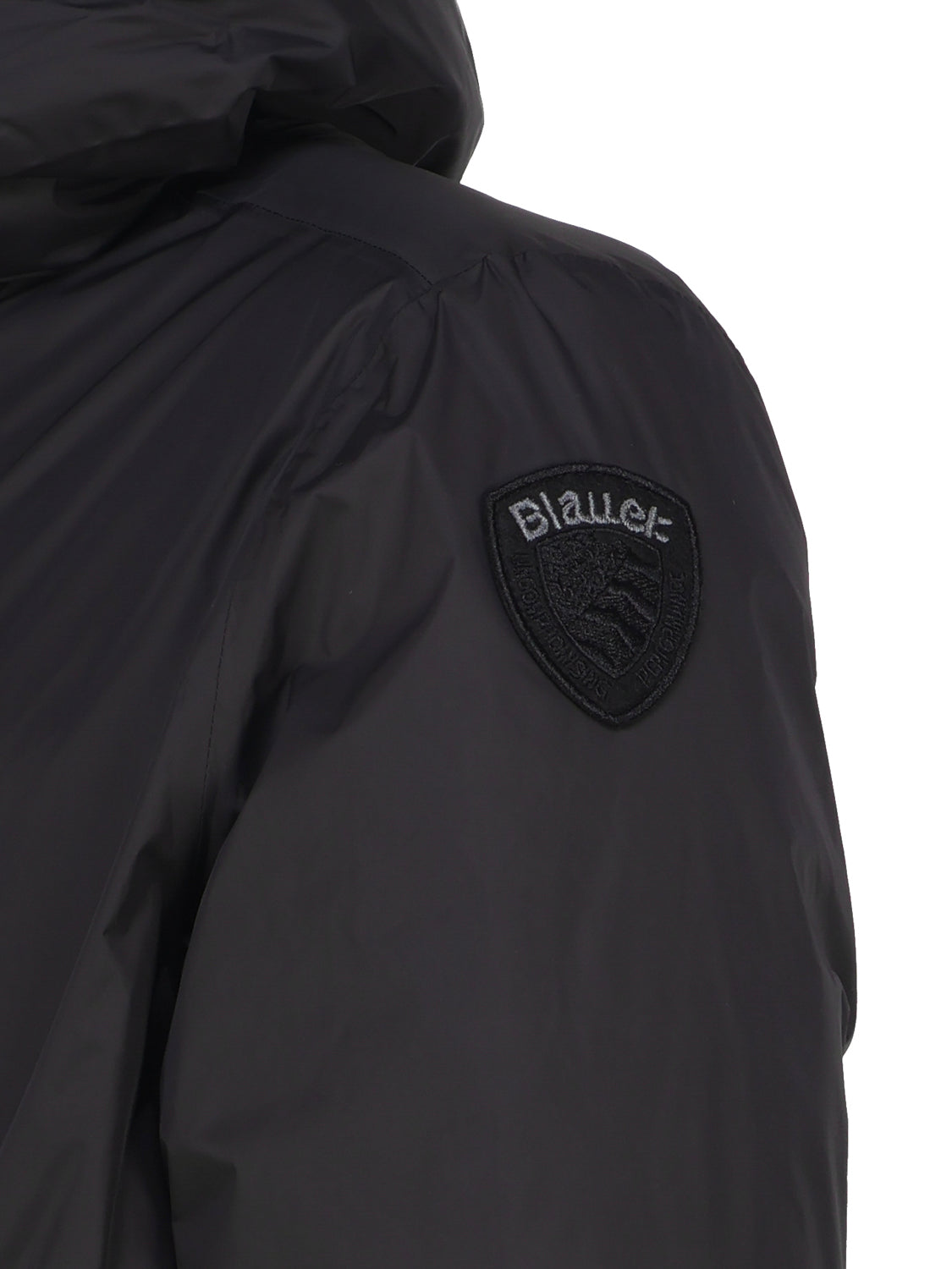 Blauer Coats Black, Green Nylon
