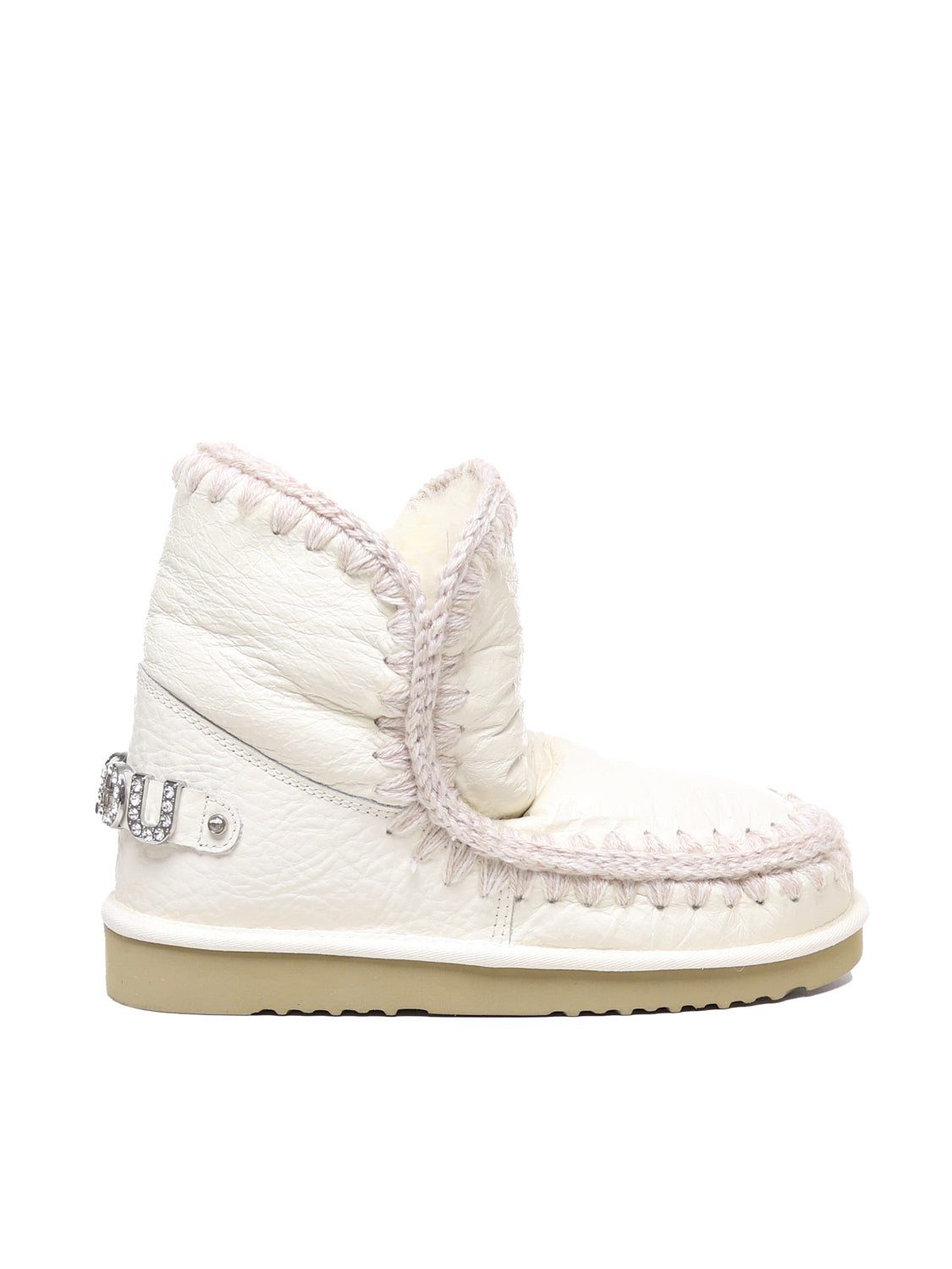 Mou Boots White Sheepskin