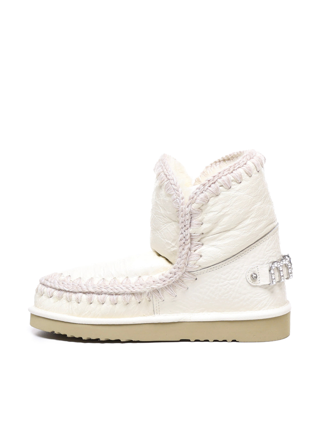 Mou Boots White Sheepskin